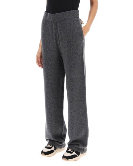 Golden Goose Deluxe Brand Gray Cashmere Knit Pants