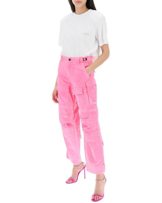 DARKPARK Pink Julia Cargo Pants