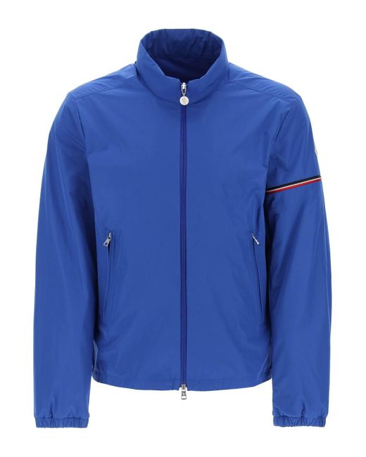 Moncler Blue Ruinette Windbreaker Jacket for men