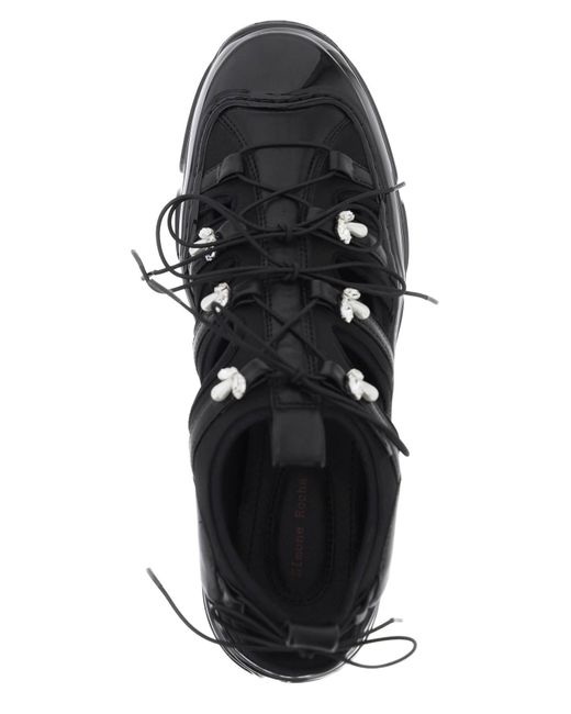 Simone Rocha Black Hybrid Tracker Sneaker for men