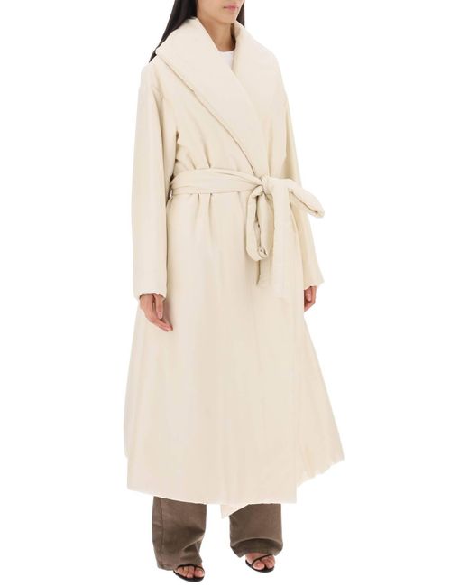 The Row Natural Francine Padded Coat