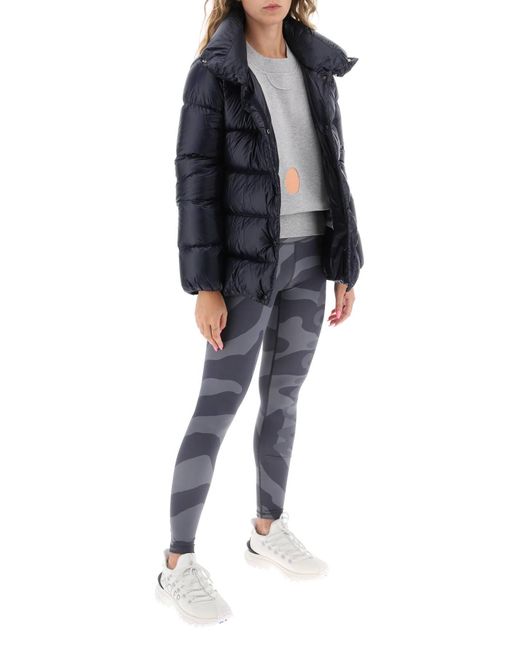 MONCLER X SALEHE BEMBURY Gray Sweater With Cut-Outs