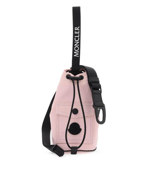 Moncler Pink Mini Bucket Bag