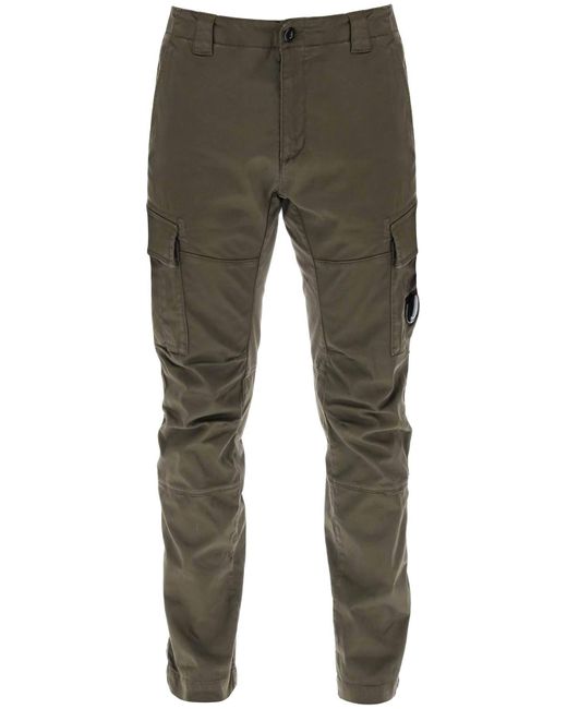 C P Company Gray Cargo Pants for men