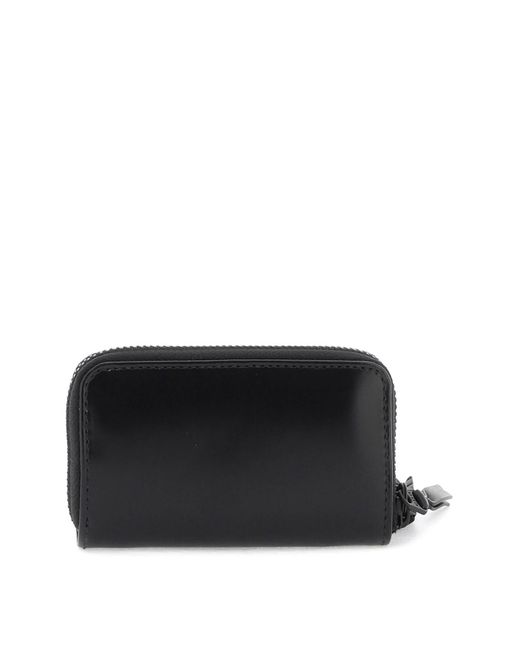 Comme des Garçons Black Comme Des Garcons Wallet Mini Multi-Zip Wallet With for men