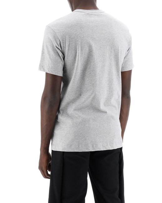 Comme des Garçons Gray Comme Des Garcons Shirt Liz Taylor Printed T-Shirt for men