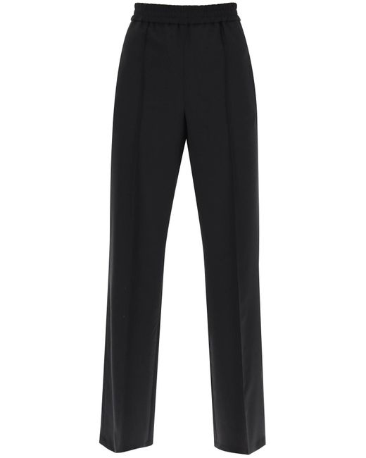Pantaloni A Gamba Ampia di Loewe in Black