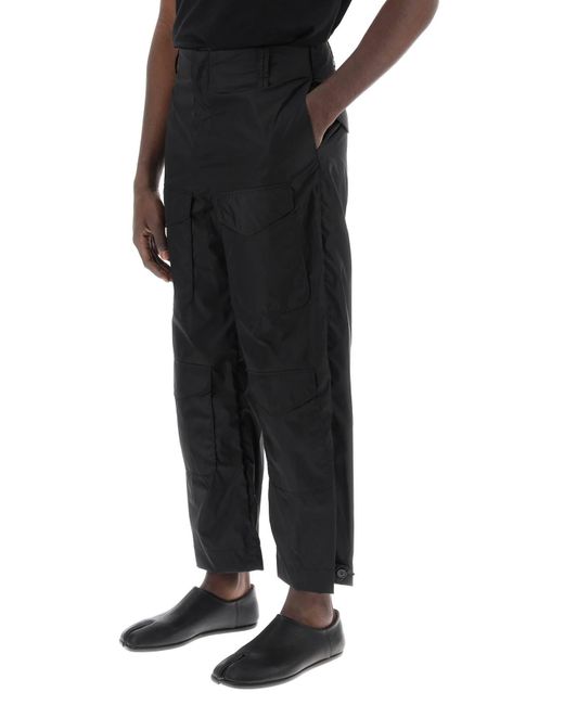 Pantaloni Cargo In Nylon di Simone Rocha in Black da Uomo