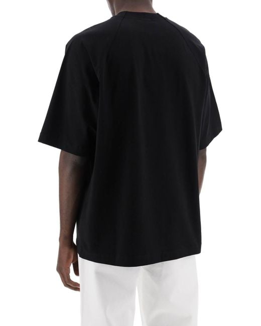Jacquemus Black The Typo T-Shirt for men