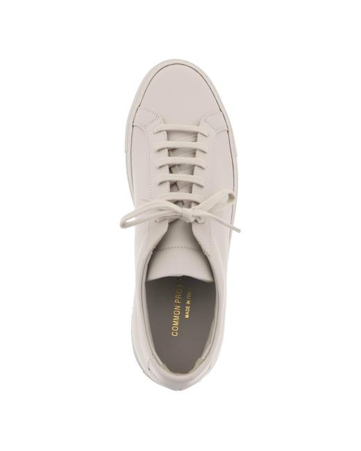 Common Projects Natural Original Achilles Low Sneakers for men