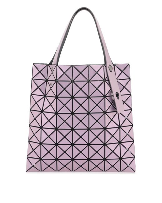 Bao Bao Issey Miyake Purple Prism Small Tote Bag