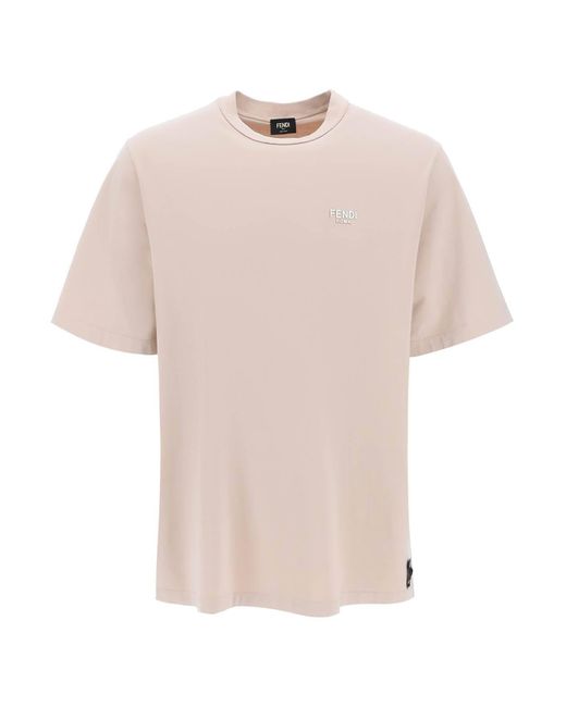 T-Shirt di Fendi in Pink da Uomo