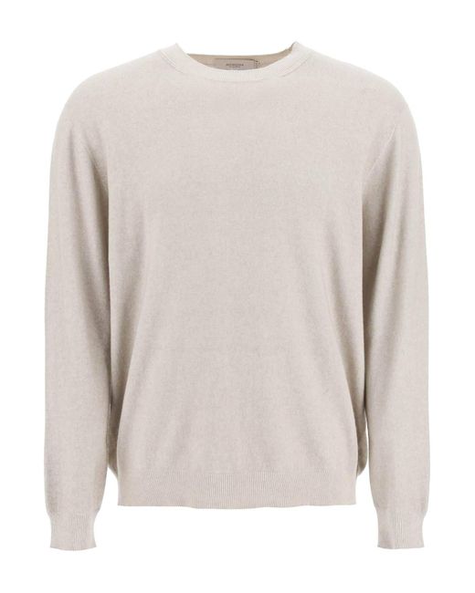 Agnona Natural Cotton And Cashmere Sweater for men