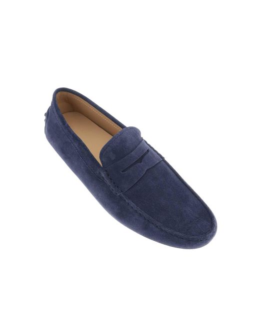 Tod's Blue Gommino Loafers for men