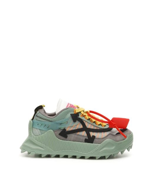 Off-White c/o Virgil Abloh Odsy-1000 Sneakers In Green Tech/synthetic