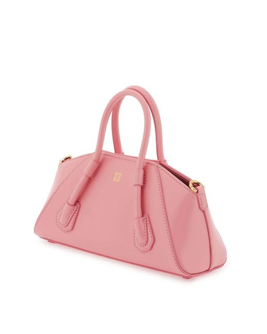 Givenchy Pink 'Antigona Stretch Mini' Leather Bag