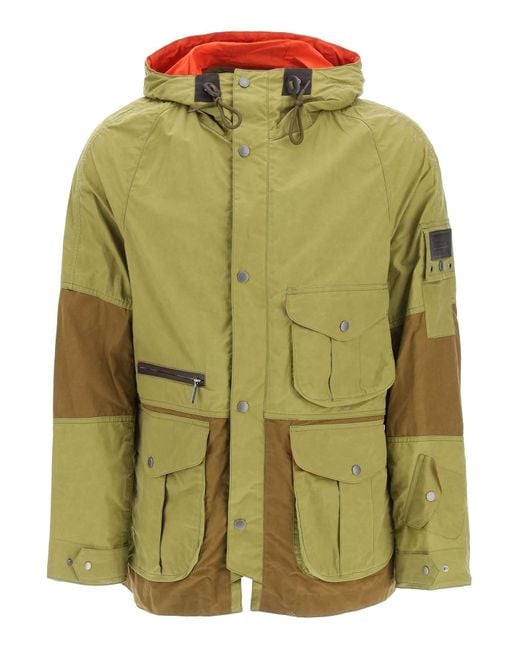 BARBOUR GOLD STANDARD Green Mullion Casual Jacket for men