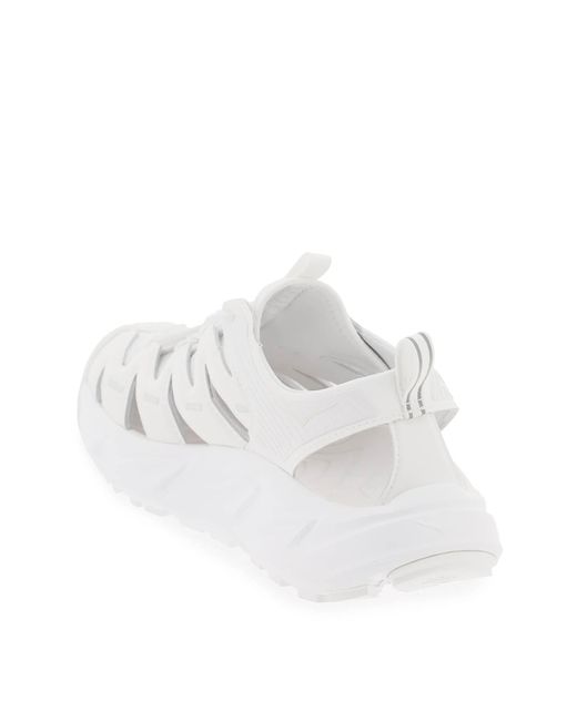 Hoka One One White Hopara Sneakers