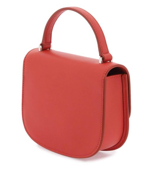 SAVETTE Red Mini Tondo Bag