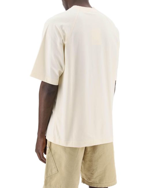 Jacquemus Natural The Typo T-Shirt for men