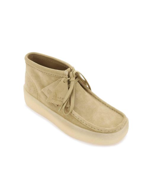 Clarks Natural 'wallabee Cup Bt' Lace Up Shoes for men