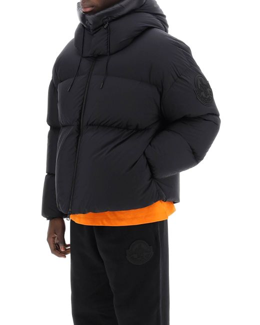 MONCLER X ROC NATION Black Antila Short Puffer Jacket for men