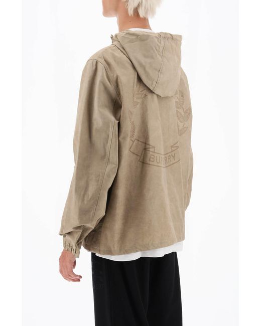 Burberry Natural Hackney Hooded Jacket for men