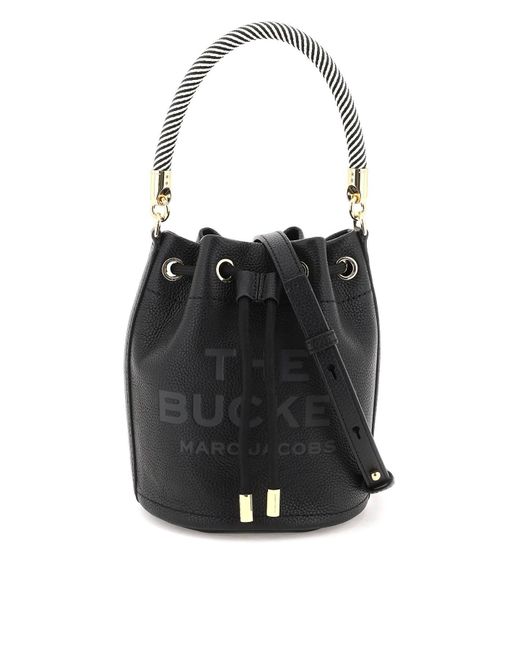 BORSA A SECCHIELLO 'THE BUCKET' IN PELLE di Marc Jacobs in Black