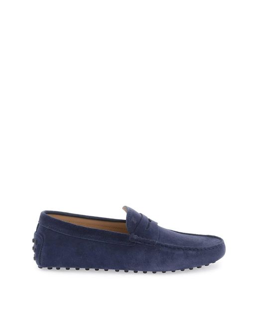 Tod's Blue Gommino Loafers for men