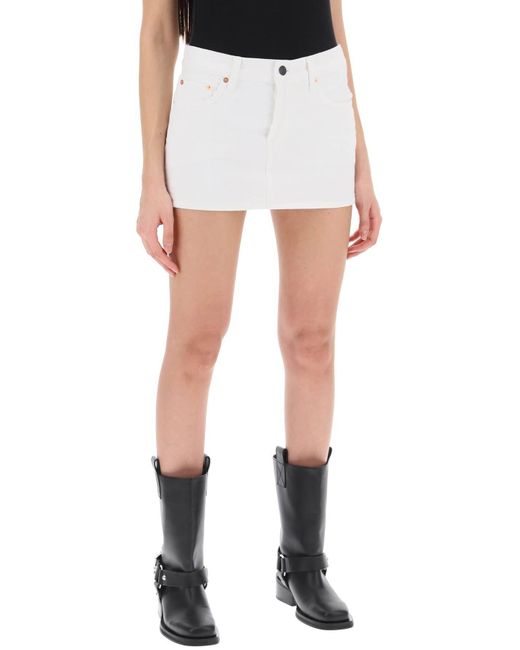 Minigonna di Wardrobe NYC in White