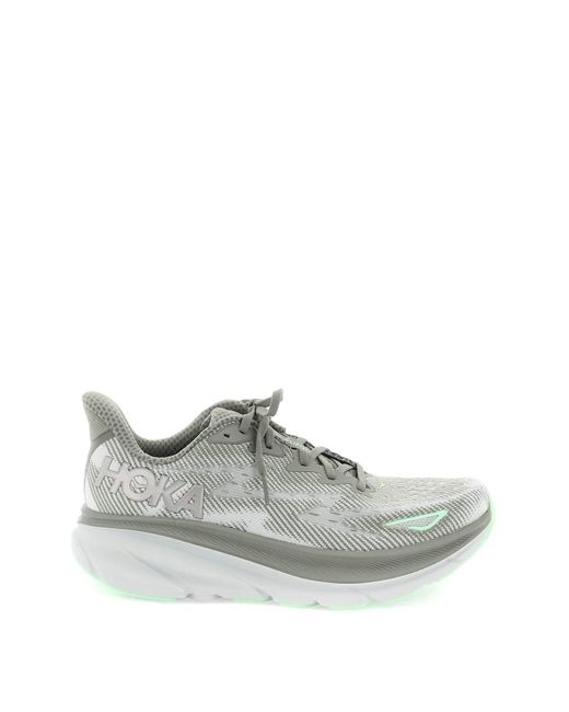 Hoka One One Gray 'clifton 9' Sneakers for men