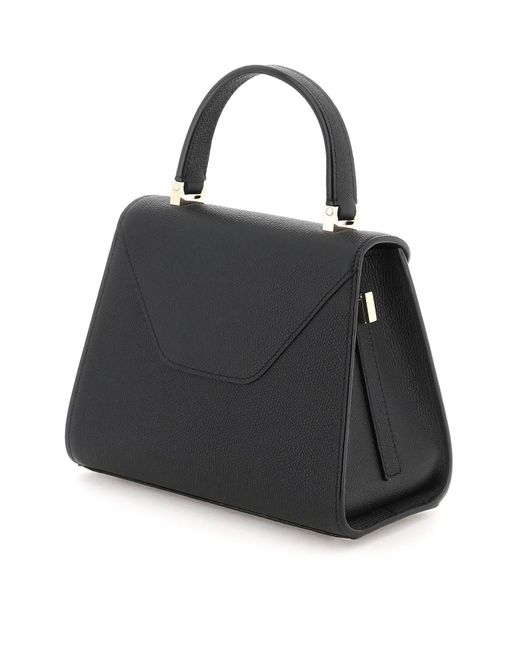 Valextra Black Iside Mini Handbag