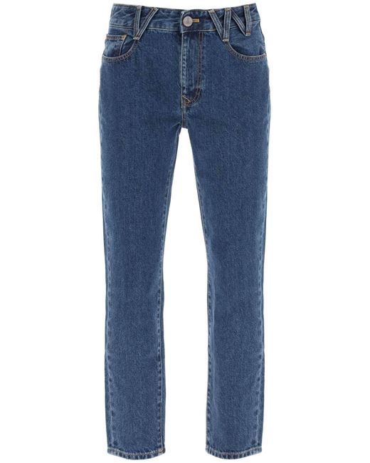 Jeans A Taglio Dritto W Harris di Vivienne Westwood in Blue