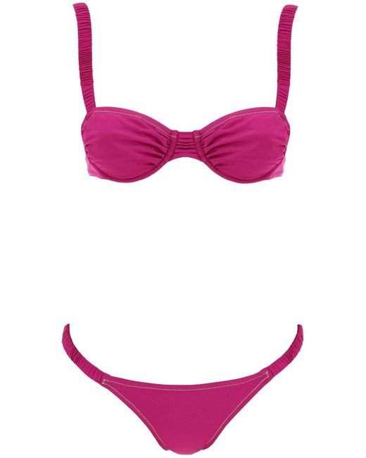 Reina Olga Pink Marti Bikini Set For
