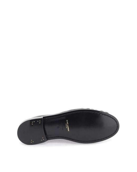 Mocassini Le Loafer di Saint Laurent in Black