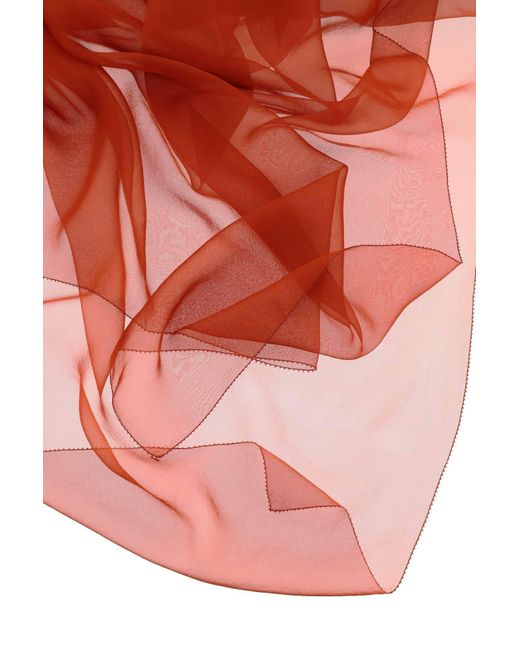 Sciarpa in seta di Max Mara in Pink