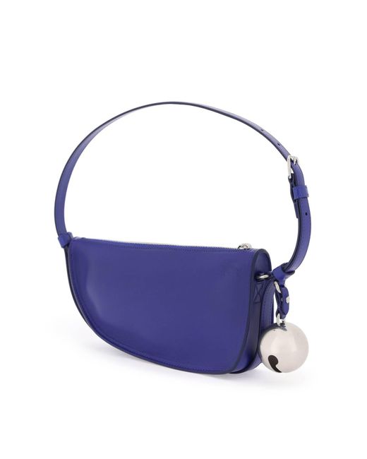 Burberry Blue Mini Shield Shoulder Bag