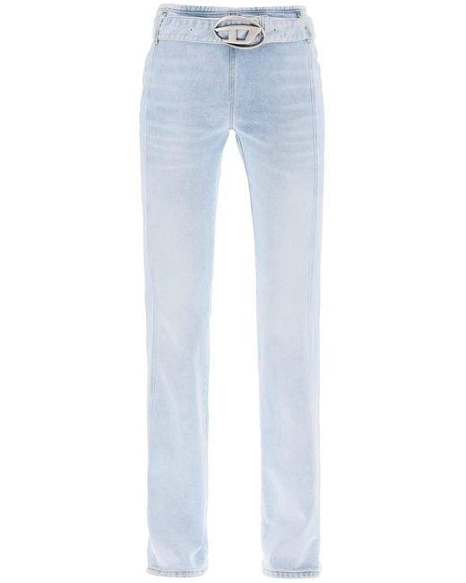 DIESEL Blue D-ebbybelt Flared Jeans