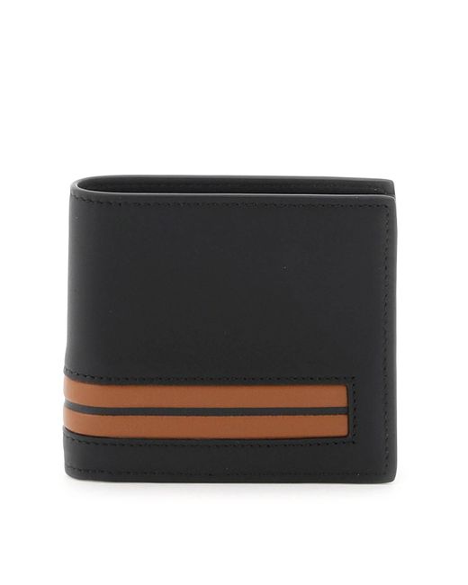 Zegna Black Zegna Leather Bifold Wallet for men