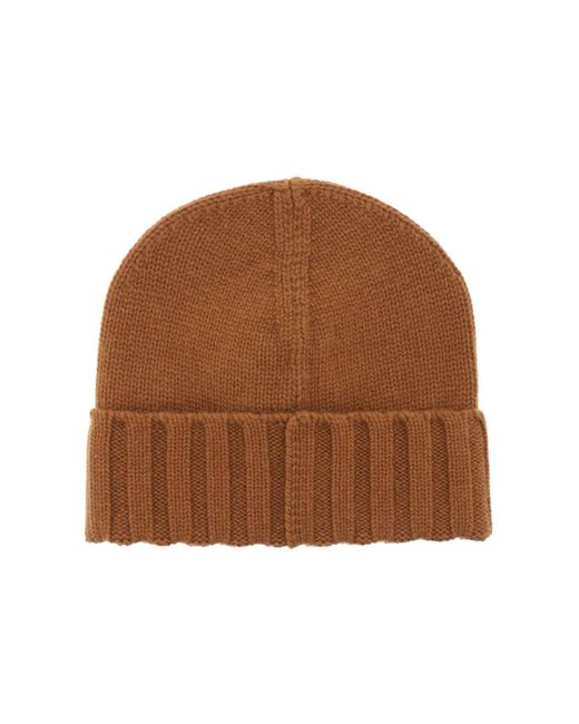 Zegna Brown Oasi Cashmere Beanie for men