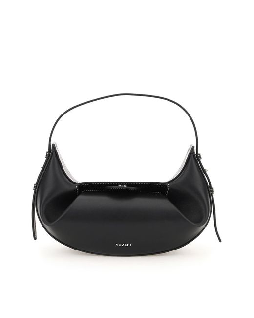 Yuzefi Leather Mini Fortune Cookie Bag in Black Lyst