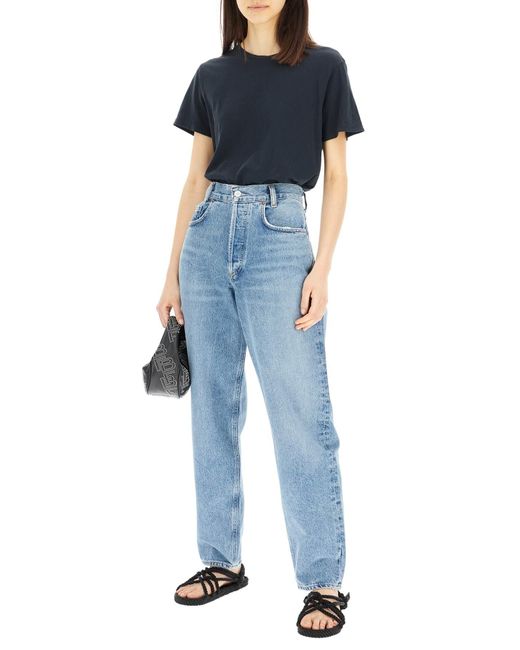 Agolde Denim High-waisted baggy Jeans 