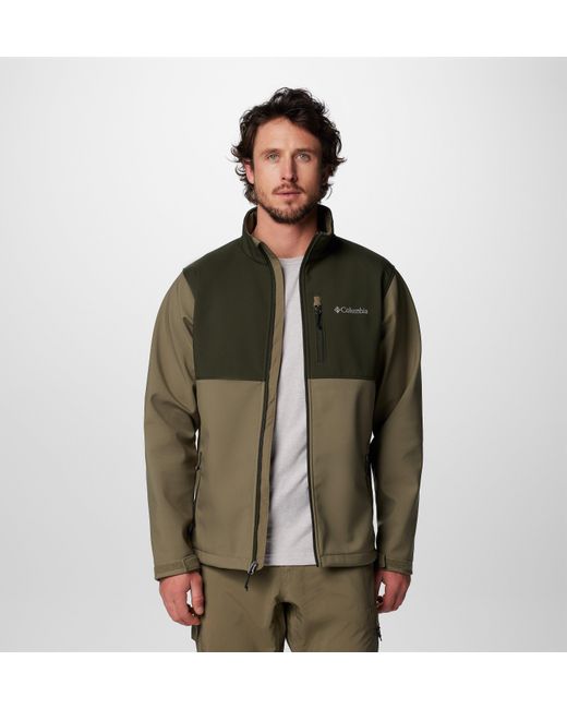 Columbia Green Ascender Softshell Jacket for men