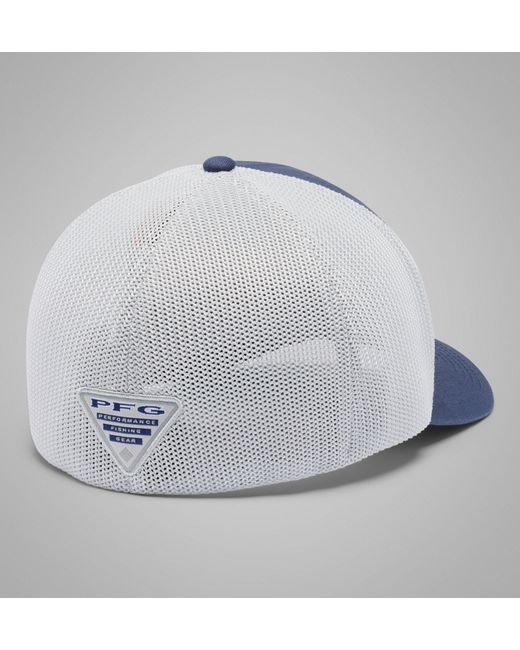 Columbia Blue Pfg Patch Mesh Ball Cap