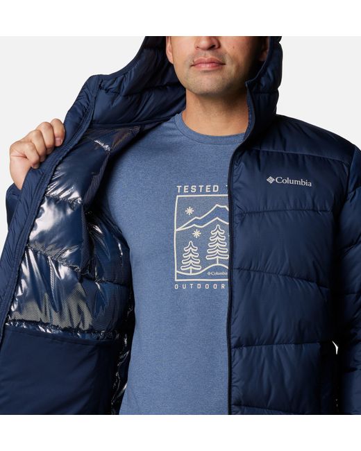 Columbia Blue Fivemile Butte Ii Hooded Jacket for men