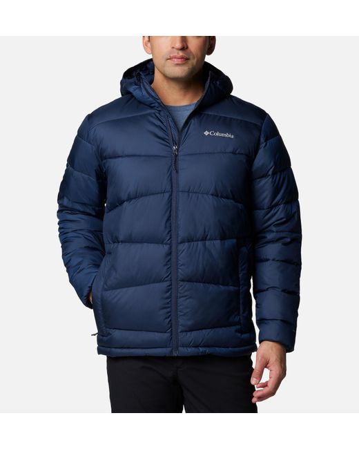 Columbia Blue Fivemile Butte Ii Hooded Jacket for men