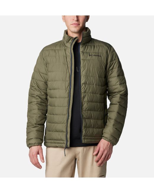 Columbia Green S Powder Lite Ii Insulated Puffer Jacket for men