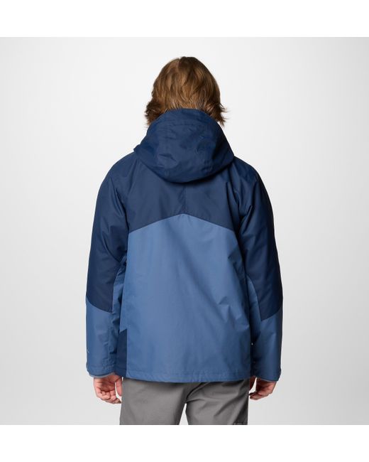 Columbia Blue Bugaboo Iii Fleece Interchange Jacket for men