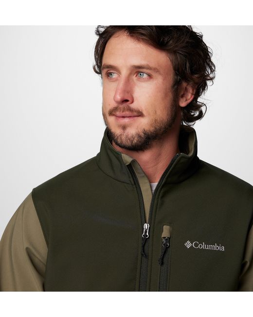 Columbia Green Ascender Softshell Jacket for men