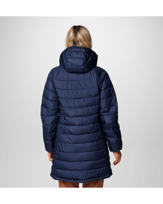 Columbia Blue Powder Lite Ii Mid Jacket